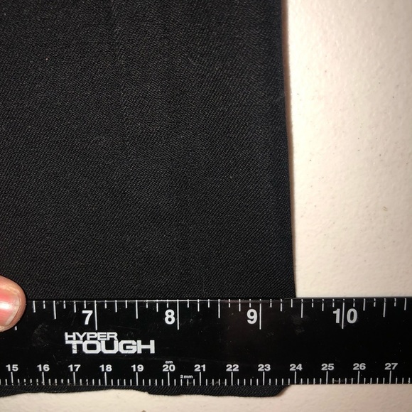 Focus size 8 black casual dress pants with stretch straight boot cut NWT - Picture 8 of 13